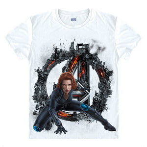 Avengers Symbol + Super Hero - T-Shirt